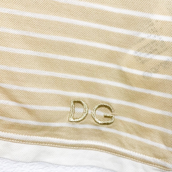 ✨Dolce & Gabbana Sleeveless Stripe Polo Shirt 46 - Picture 3 of 6